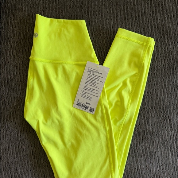 lululemon athletica Kids Yellow Leggings - Picture 1 of 2